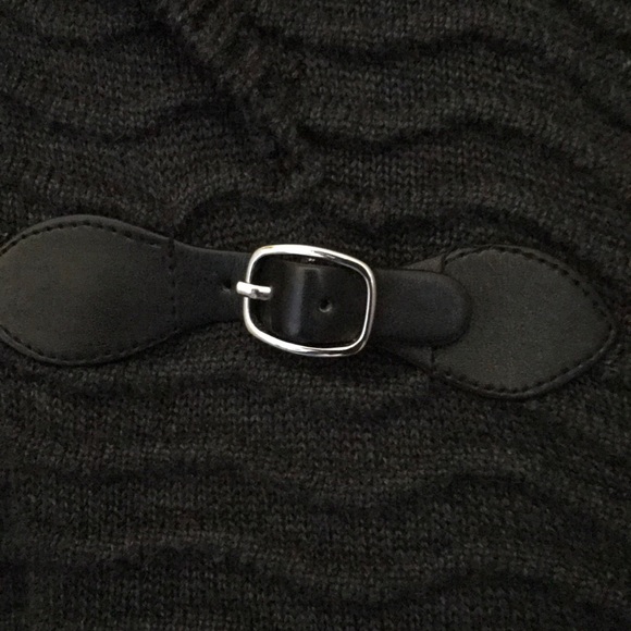 ! Beautiful Charcoal CK Sweater Dress! - Picture 4 of 5